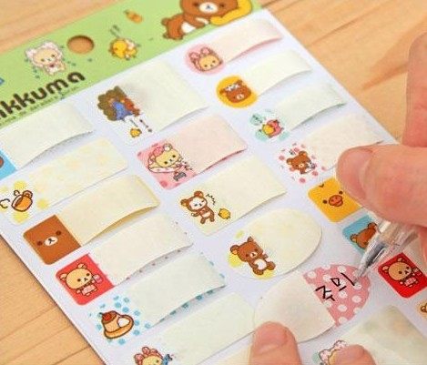 【協貿國際】精美防水姓名貼5入