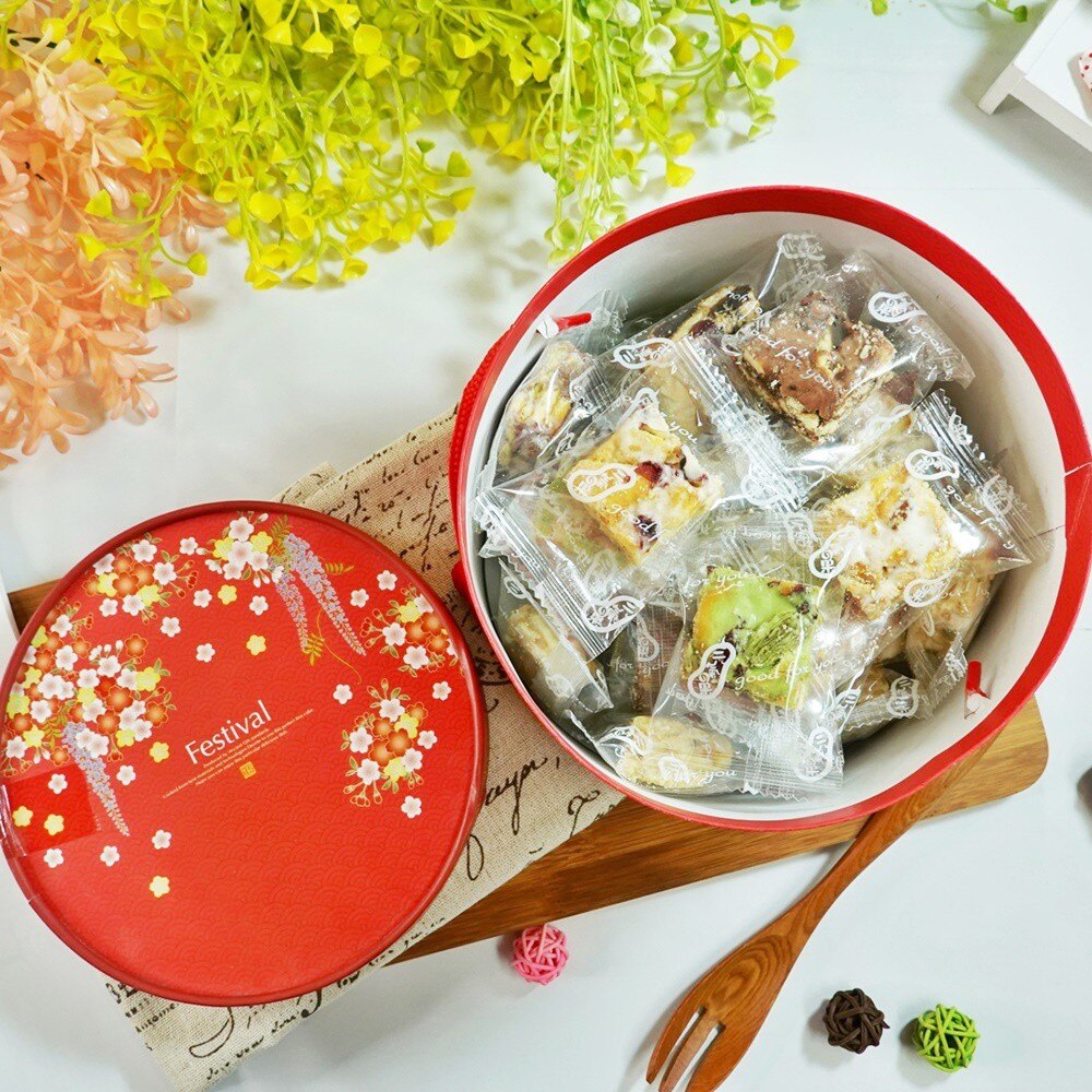 富貴團聚幸福雪花餅禮盒 350g(30顆)【2019102700061】(精美伴手禮)。食品與甜點人氣店家樂天三味食品的精美伴手禮有最棒的商品。快到日本NO.1的Rakuten樂天市場的安全環境中盡情