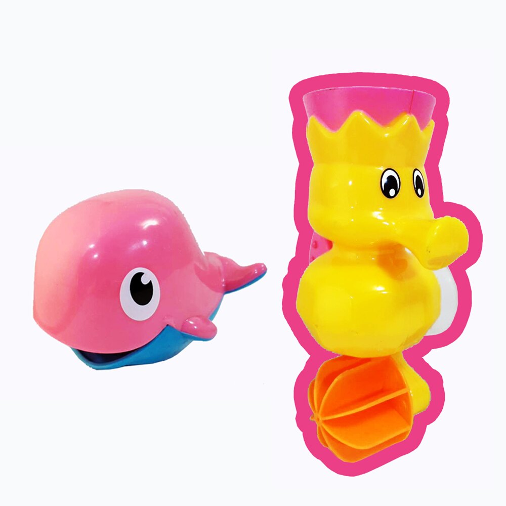 【GCT玩具嚴選】海馬疊疊杯沐浴組