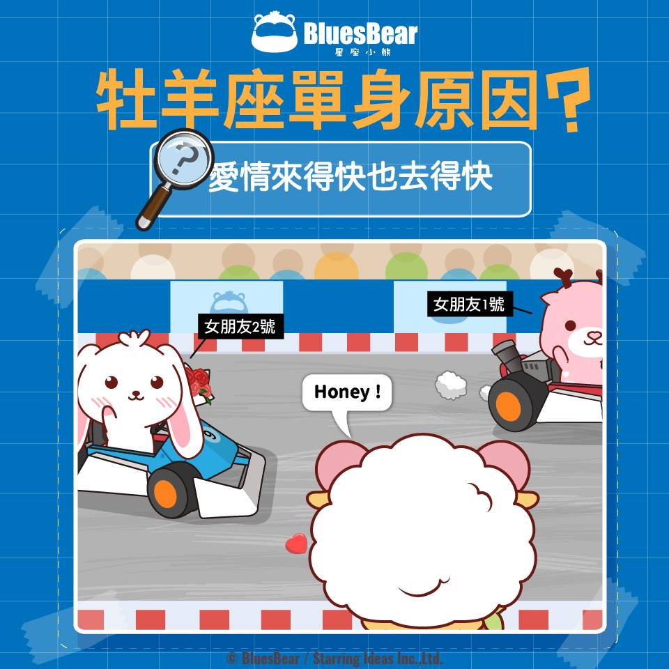 牡羊座無法終結單身的原因 不是因為愛單身 Bluesbear 星座小熊 Line Today