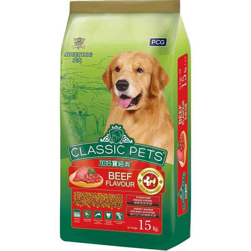 加好寶乾狗糧係根據狗兒日常所需,精心調配出經典營養配方, 添加複合碳水化合物、優化蛋白質與多種維生素、礦物質, 全面落實愛犬的健康照護,享受健康活力的每一天.