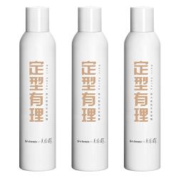 即期良品出清《台塑生醫》Drs Formula定型有理-強力塑型定型噴霧255ml*3入-(有效日期2020/04)