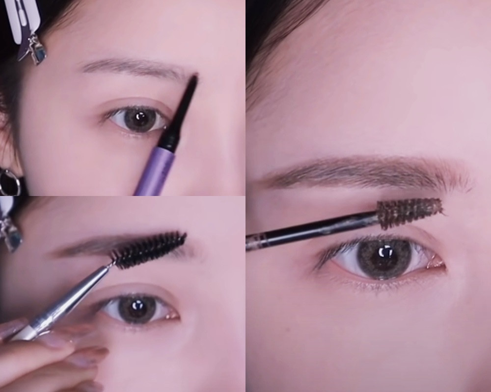 Pony偽素顏妝畫法5：自然漸層感眉毛