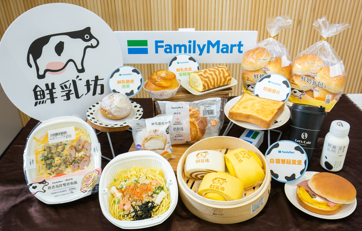奶酥控開吃！全家x鮮乳坊推鮮乳系新品，奶酥厚片、鮮乳脆皮泡芙必吃，加碼免費喝拿鐵