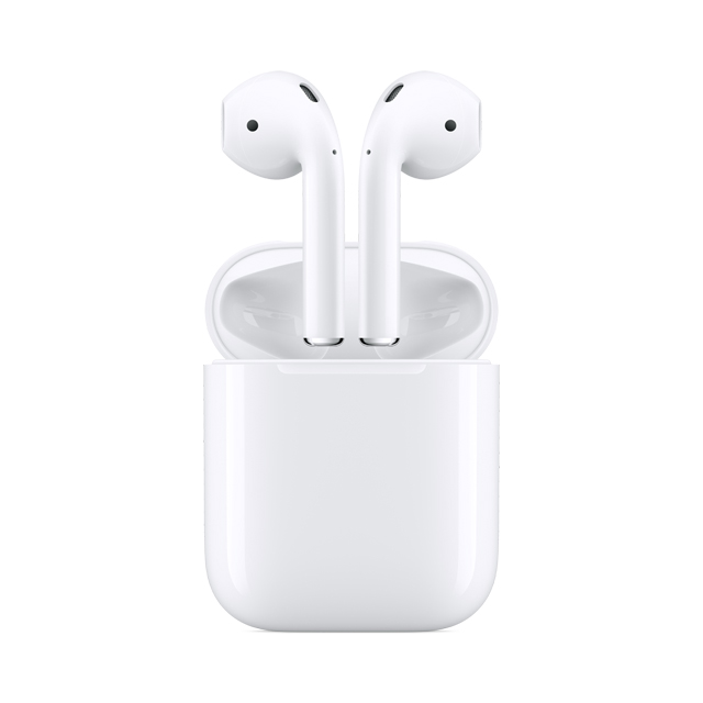 ★全新的 Apple H1 耳機晶片驅動 無線 AirPods，全新登場。只須將它們拿出，就可以與你所有的 Apple 裝置配合使用。戴上它們放入耳中，就能立刻連接。對著它們講話，你的聲音聽起來清晰透