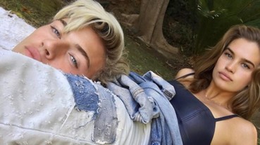 18 歲鮮肉 Lucky Blue Smith 自曝要當爸！跟 26 歲女友曬恩愛照公佈喜訊