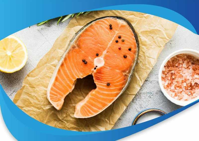 海揚鮮物鮭魚切片