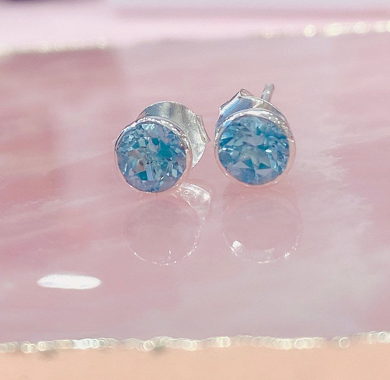 可愛又有用的美美亮耳針 全美鑽石切割白水晶 能夠清淅頭腦