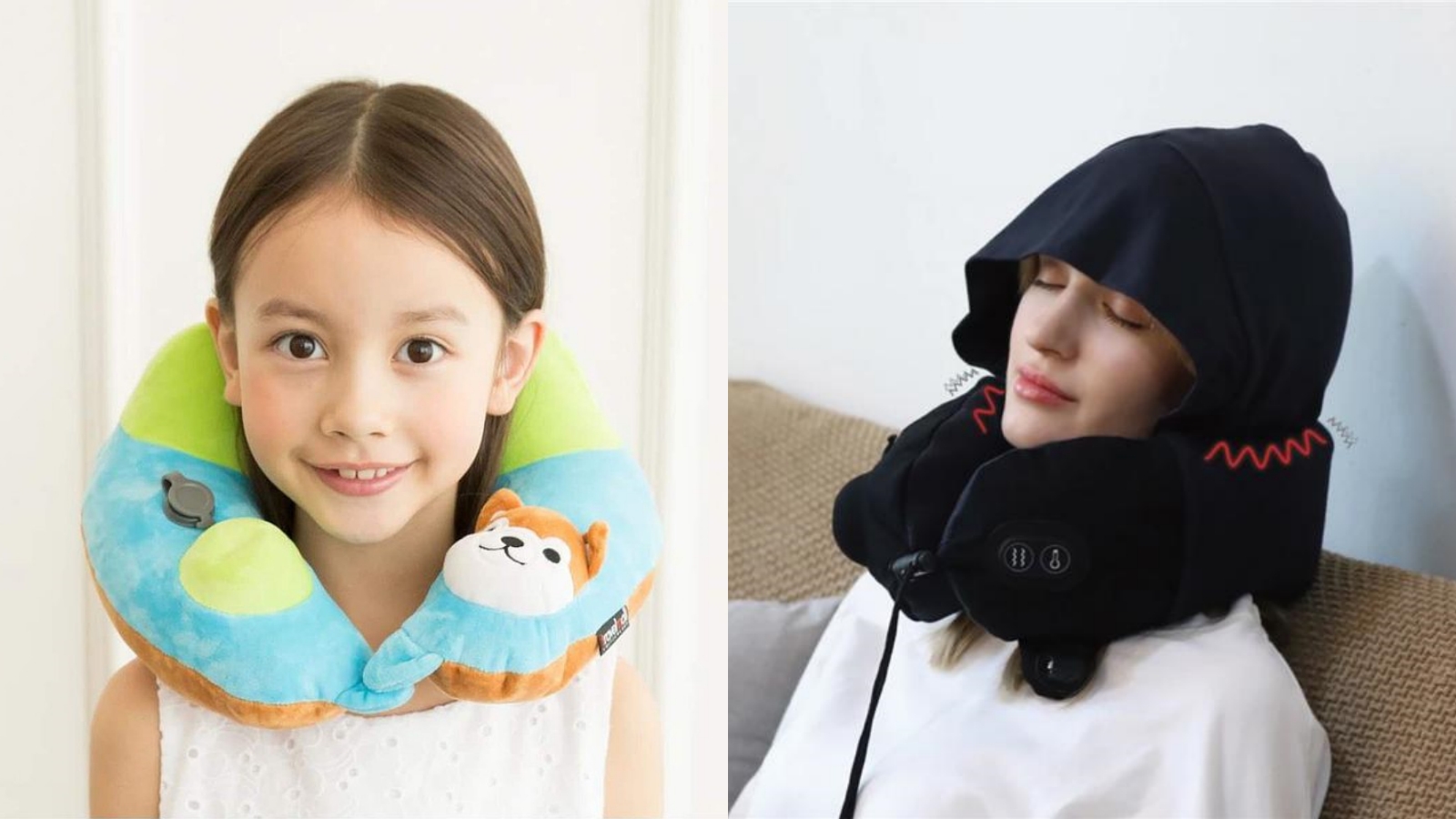 旅行頸枕推薦3：【TravelMall】3D專利按壓式充氣頸枕