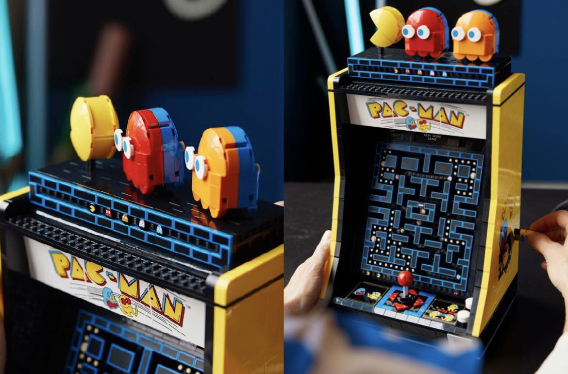 樂高小精靈遊戲機！LEGO《PAC-MAN》