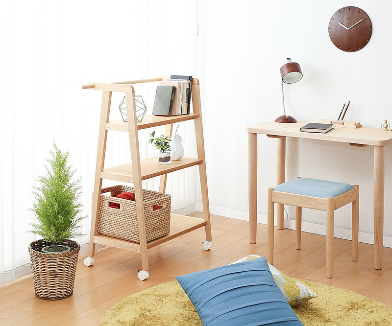 旭川家具 cosine WAGON SHELF 收納推車