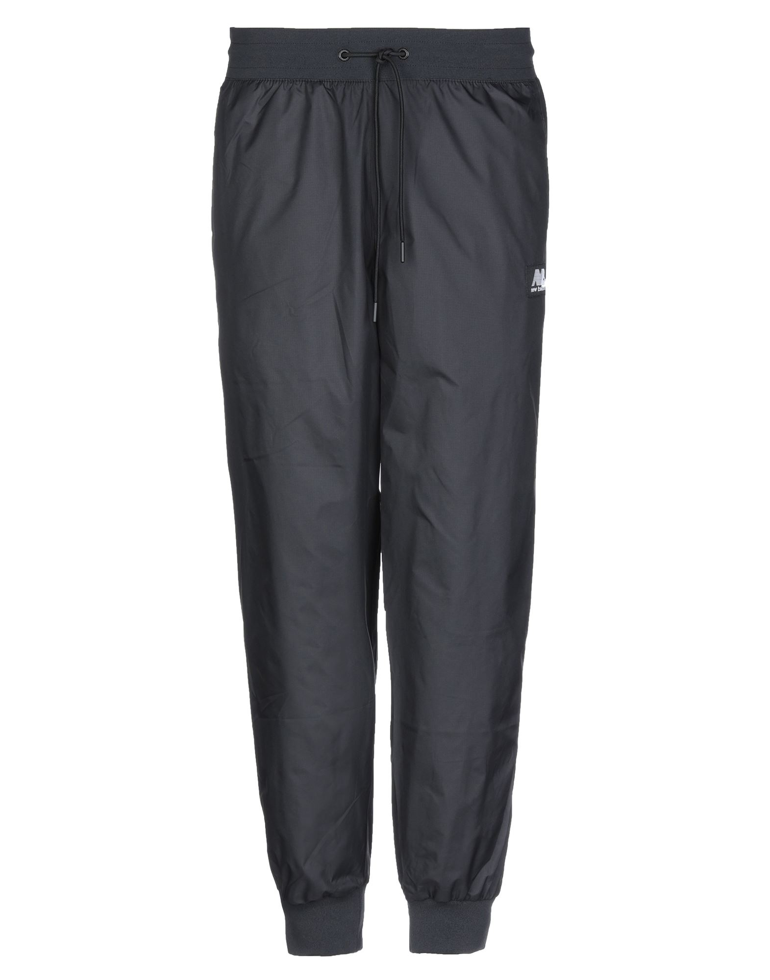 techno fabric, solid color, no appliqués, mid rise, regular fit, tapered leg, elasticized waist, mul