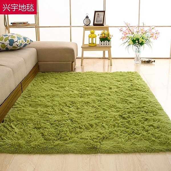 簡約現代絲毛地毯客廳臥室茶幾沙發房間榻榻米床邊可定制滿鋪地毯