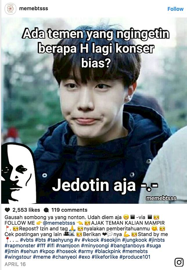 Meme Bts Dan Blackpink Bahasa Indonesia