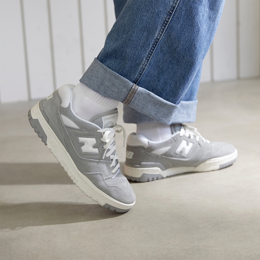 New Balance 550 系列 男女 休閒鞋 灰