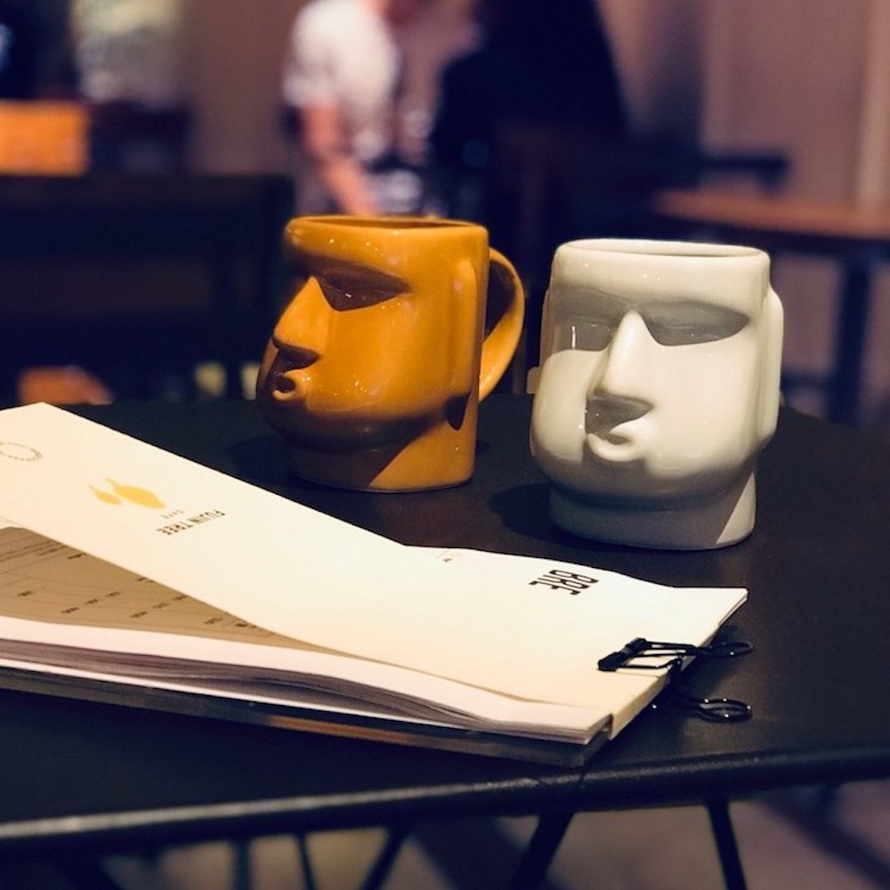 摩艾造型馬克杯