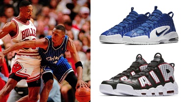 新聞分享 / Penny 與 Pippen 的頂尖對決 Nike Air Max Penny 1 及 Air More Uptempo 將推出新樣式