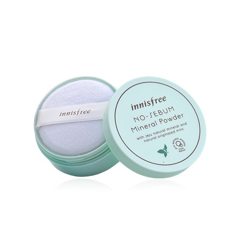 innisfree 無油光天然薄荷礦物控油蜜粉(5g) 全新正品/韓國貨