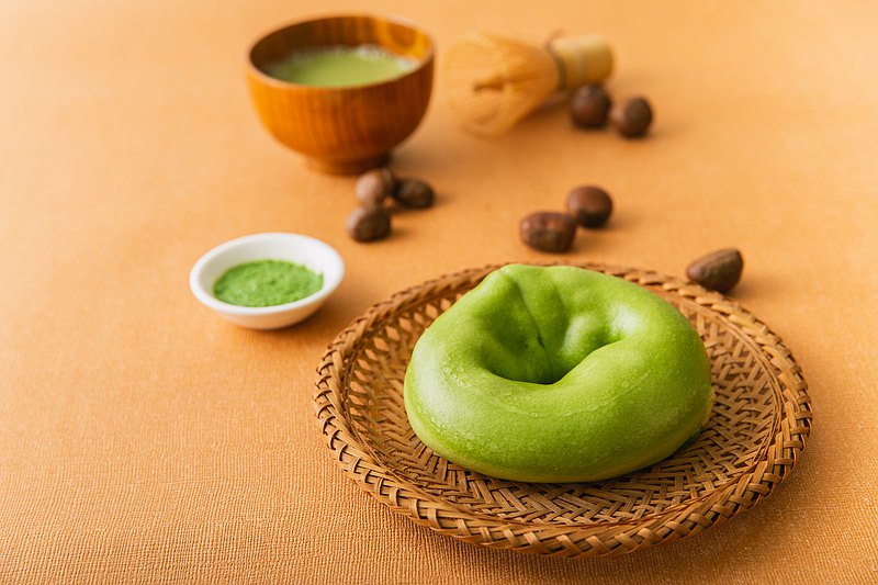 美味甜甜圈推薦 1. 京采抹茶栗子