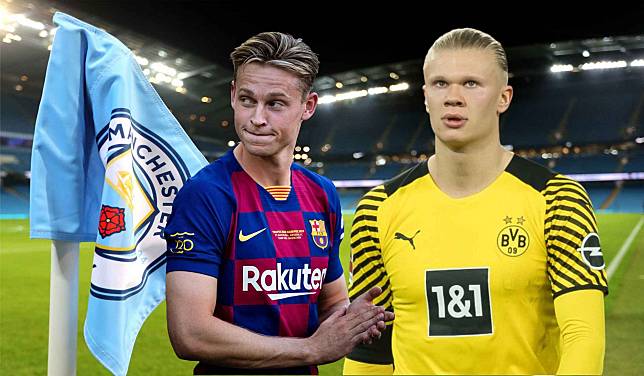 Gagal di Liga Champions, Man City Siap Hamburkan Uang Lagi, Haaland & De Jong Jadi Target