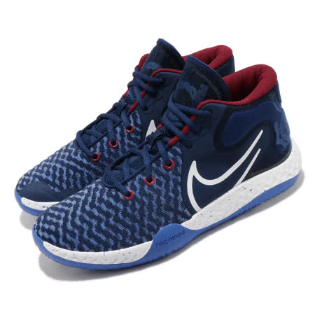 品牌: NIKE型號: CK2089-402品名: KD Trey 5 VIII EP特點: 明星款 避震 包覆 XDR外底 球鞋 藍 紅