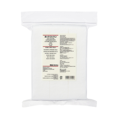 【MUJI 無印良品】化妝棉/165入-三入組 (37318908)