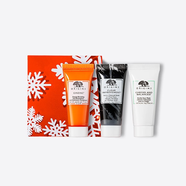 元氣保濕清潔組一舉兩得潔面慕絲 15 ml泥娃娃活性碳面膜 15 ml元氣十足亮膚水凝乳 15 ml《數量有限，售完為止》 | 徹底清潔肌膚，清爽保濕回補水分