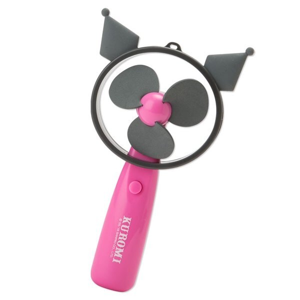 大賀屋 日貨 酷洛米 攜帶型 手持風扇 風扇 電池 小風扇 掛扇 造型扇 電扇 三麗鷗 KU 正版 L00011257