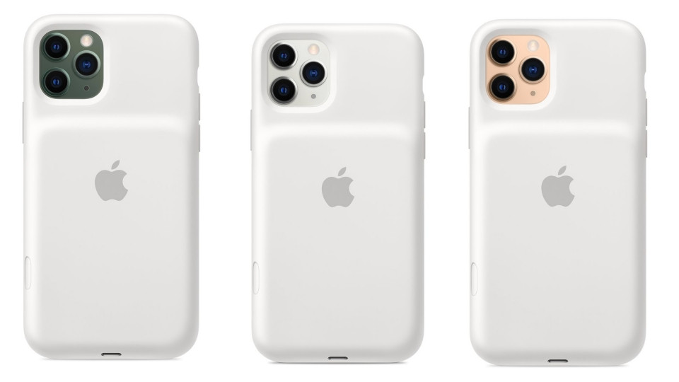 蘋果推出了一款「無線充電的智能電池盒」，幫助iphone 11 pro能夠增加50%的電量，同時提供手機的保護，另外還有增設「獨立相機按鈕」，讓愛攝影的你能夠迅速捕捉絕佳畫面！