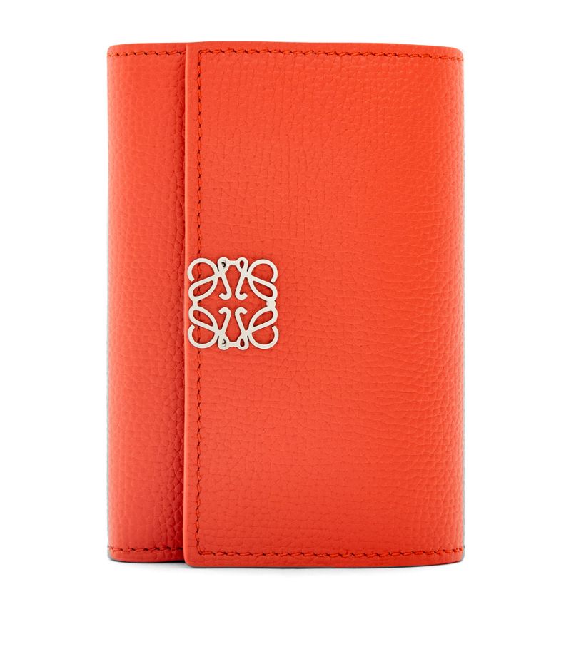 Loewe Calfskin Anagram Vertical Wallet