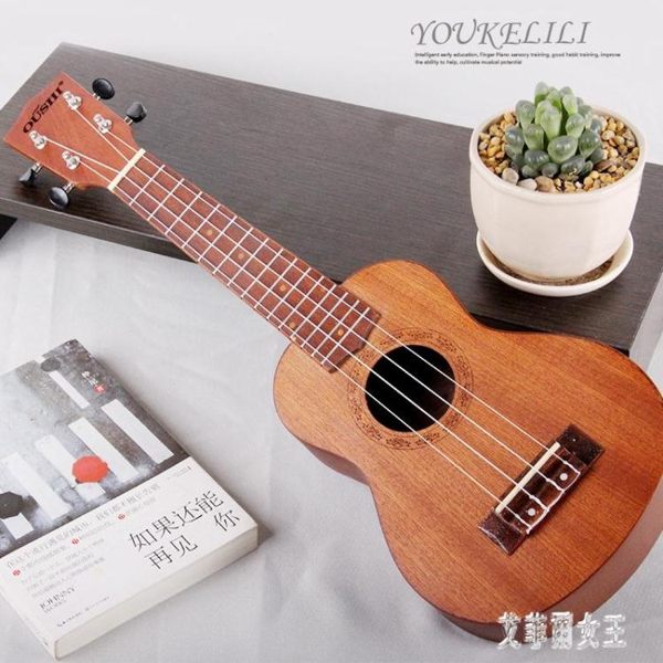 初學者兒童可彈奏小吉他21寸入門初學者樂器音樂玩具 yu5119【艾菲爾女王】