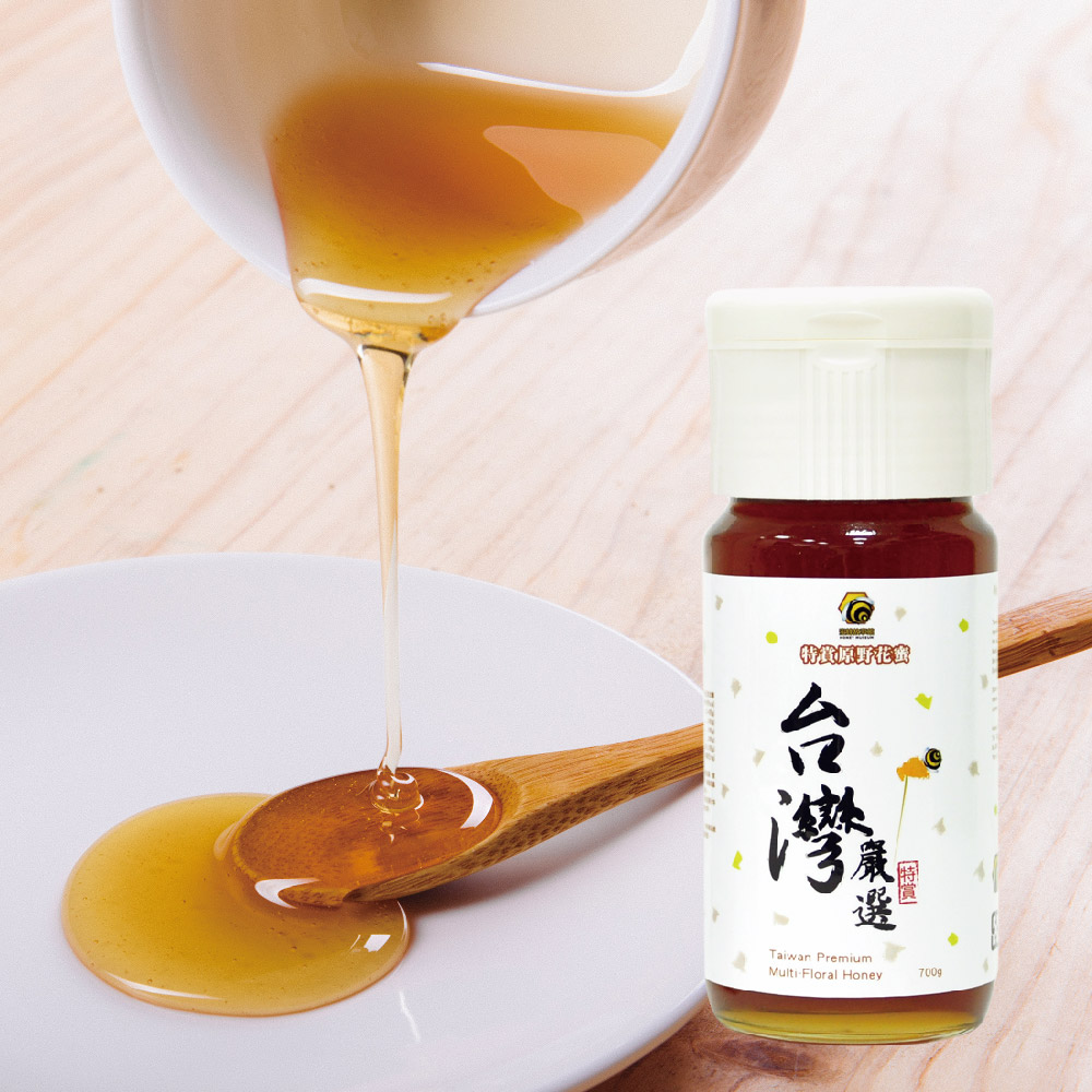 【蜜蜂故事館】台灣嚴選特賞原野花蜜700g(010105013)