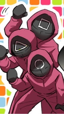 イカゲーム語り部屋‼️イラストも‼️