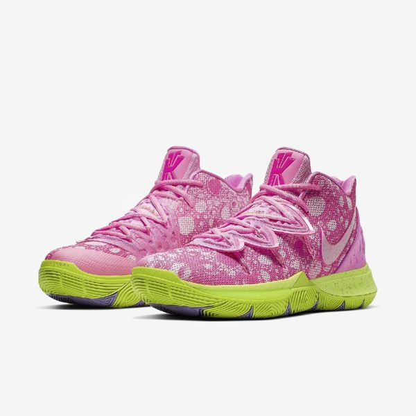 Nike 籃球鞋 Kyrie 5 SBSP Patrick Star 派大星 粉紅 綠 男鞋 運動鞋 聯名【PUMP306】 CJ6950-600