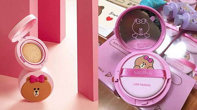 Line Friends Missha聯名彩妝上市了 熊美首度登場 只在這間藥妝店獨家販售 Beauty美人圈 Line Today
