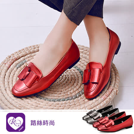 ．韓系時尚雜誌款 ．亮面蝴蝶結