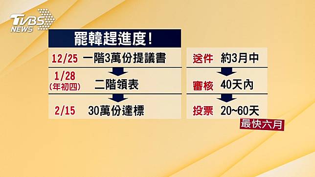 30萬份連署18天達標　罷韓團體振奮歡呼