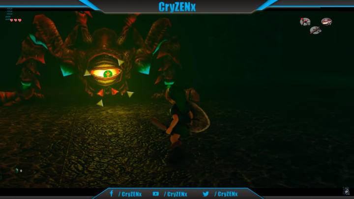 Zelda: Ocarina of Time, Gohma boss fight in Unreal Engine 4