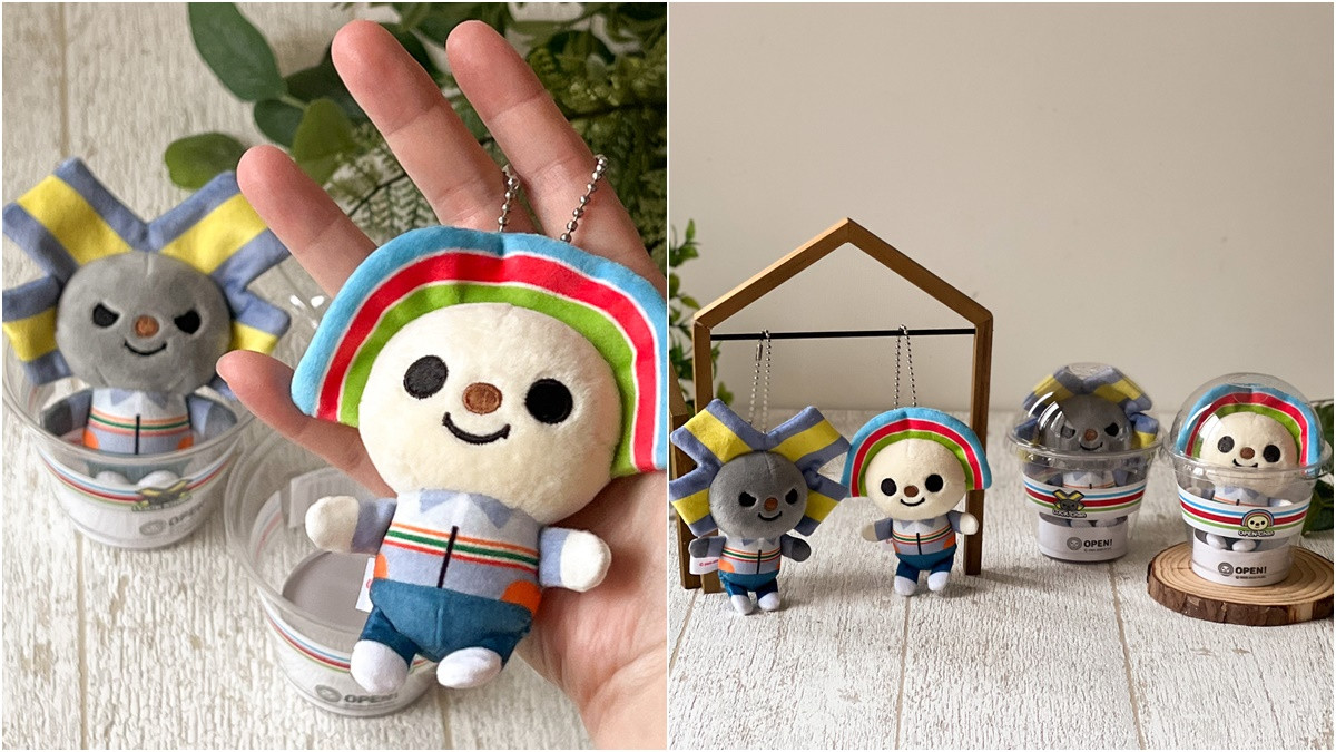 ▼OPEN!絨毛小吊飾／269元