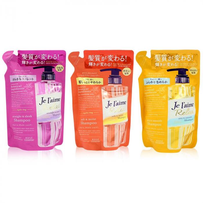 jel’aime爵戀relax洗髮精(補充包)360ml (多款任選)