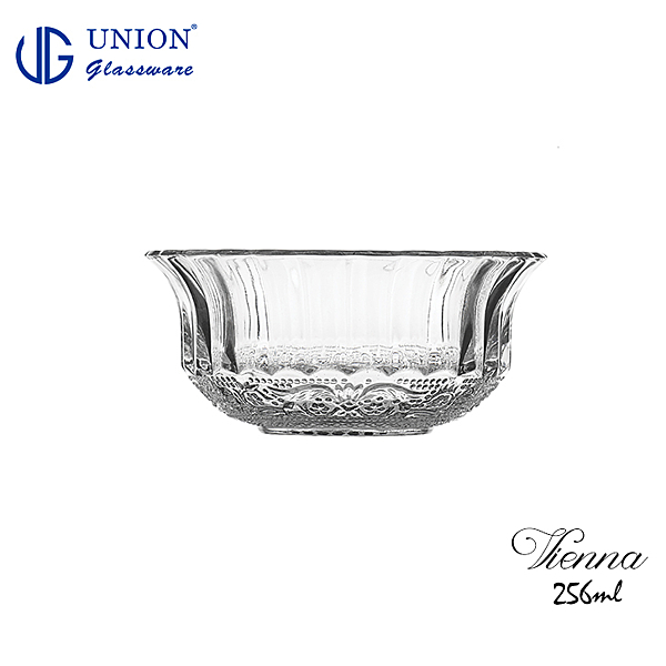 來自泰國UNION玻璃品牌 剔透的玻璃材質,高雅大方的雕花設計 精緻生活的家用品