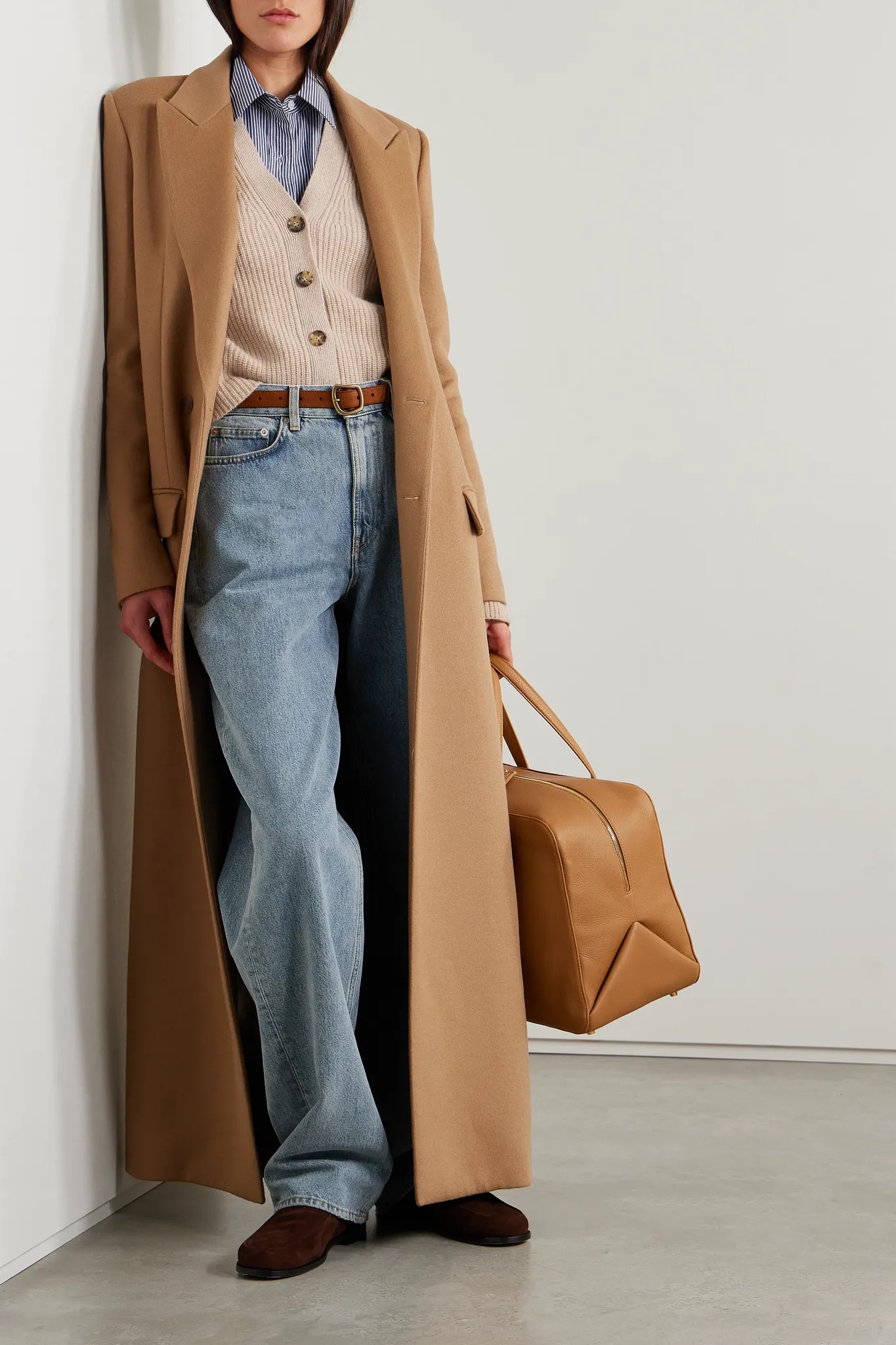 LA LIGNE Mini Toujours ribbed cashmere cardigan