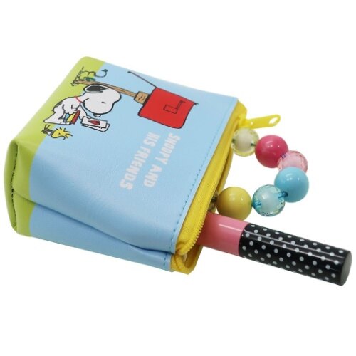 史努比Snoopy小物收納包，化妝包/收納包/手拿包/補妝包/面紙包，X射線【C297884】