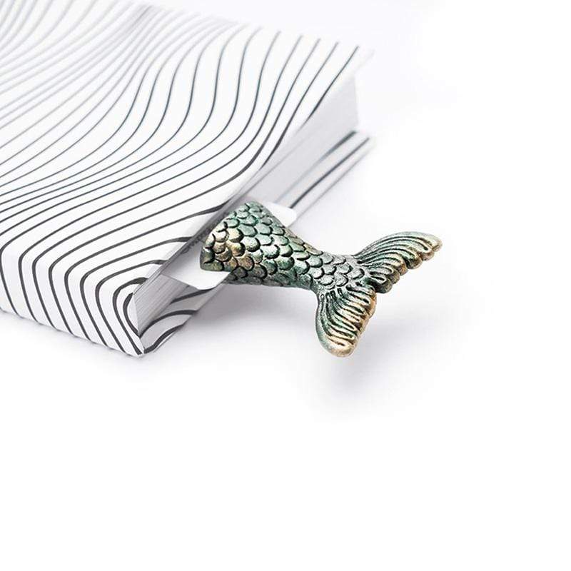 手工書籤-喜愛人類書籍的人魚