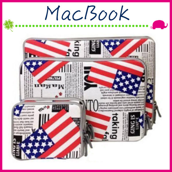 蘋果 MacBook 11/12/13/15吋適用n時尚簡約設計 毛絨內裡n大包+小包 無把手