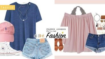 夏天走到大汗淋漓好尷尬！15套夏日款式，即使30°C也不悶熱的穿搭法～