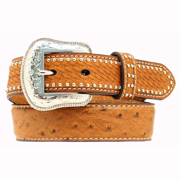 Named after James Butler Hickok, better known as the famed gunslinger Wild Bill, this belt by Nocona