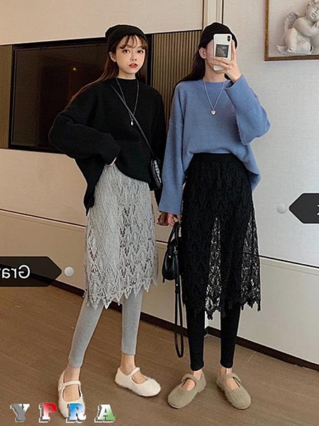 假兩件*内搭*可外穿*加絨加厚*褲子*保暖