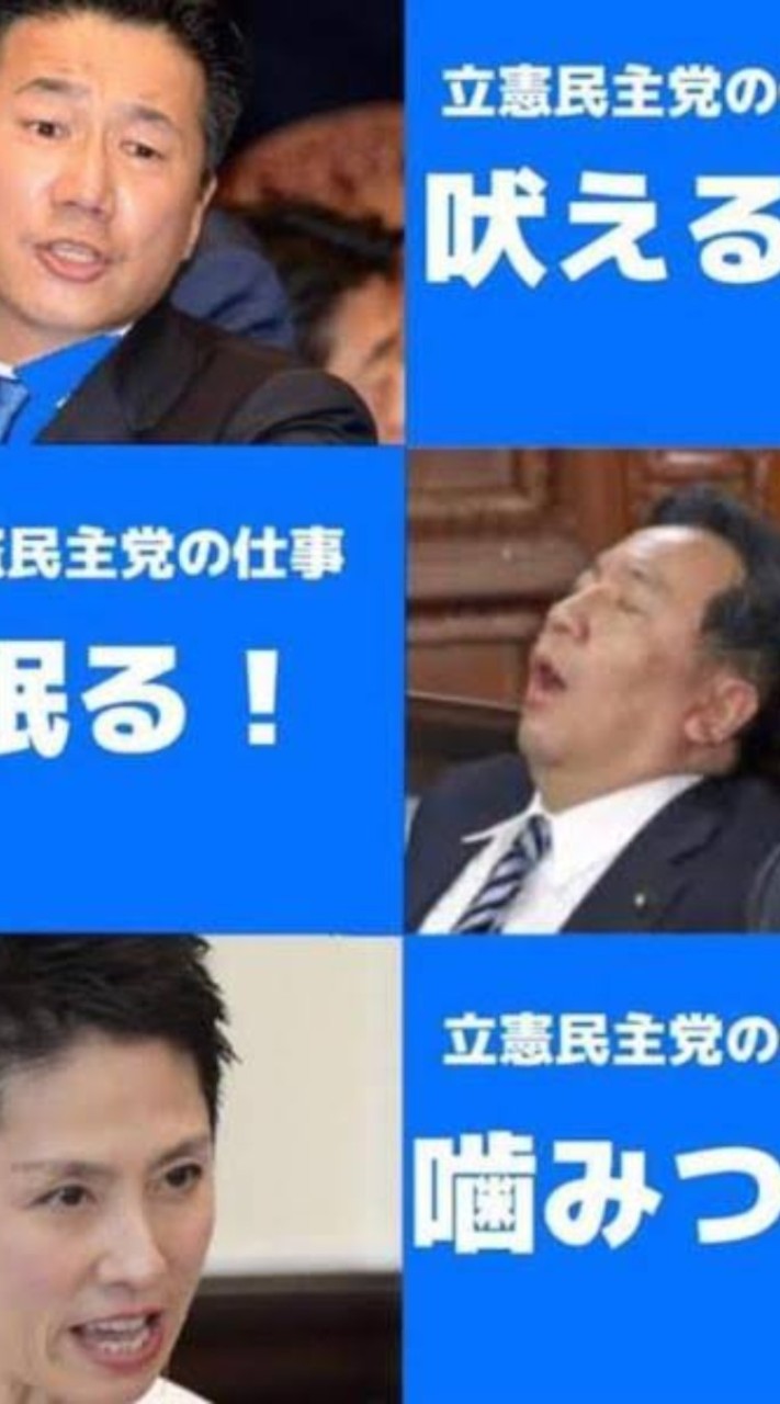 立憲民主党の暴挙と政策を批判する会