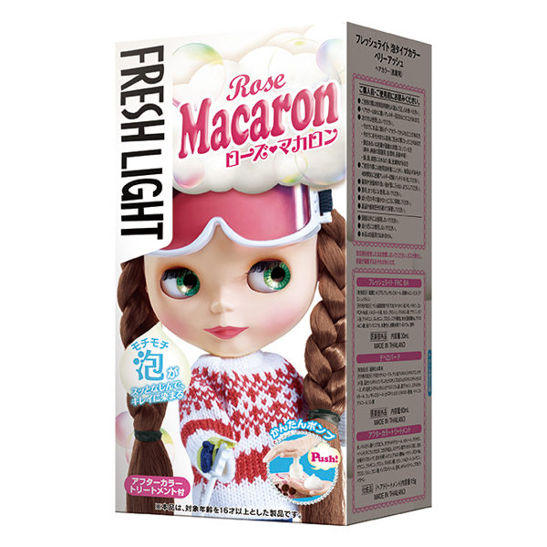 富麗絲泡泡染系列玫瑰馬卡龍色(30ml+60ml+15g)